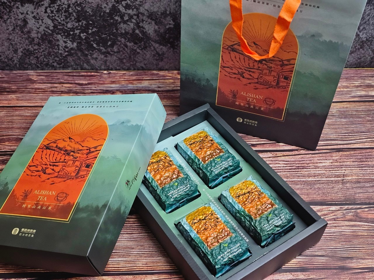 阿里山(冬季)手採(烏龍)茶葉禮盒/1斤裝