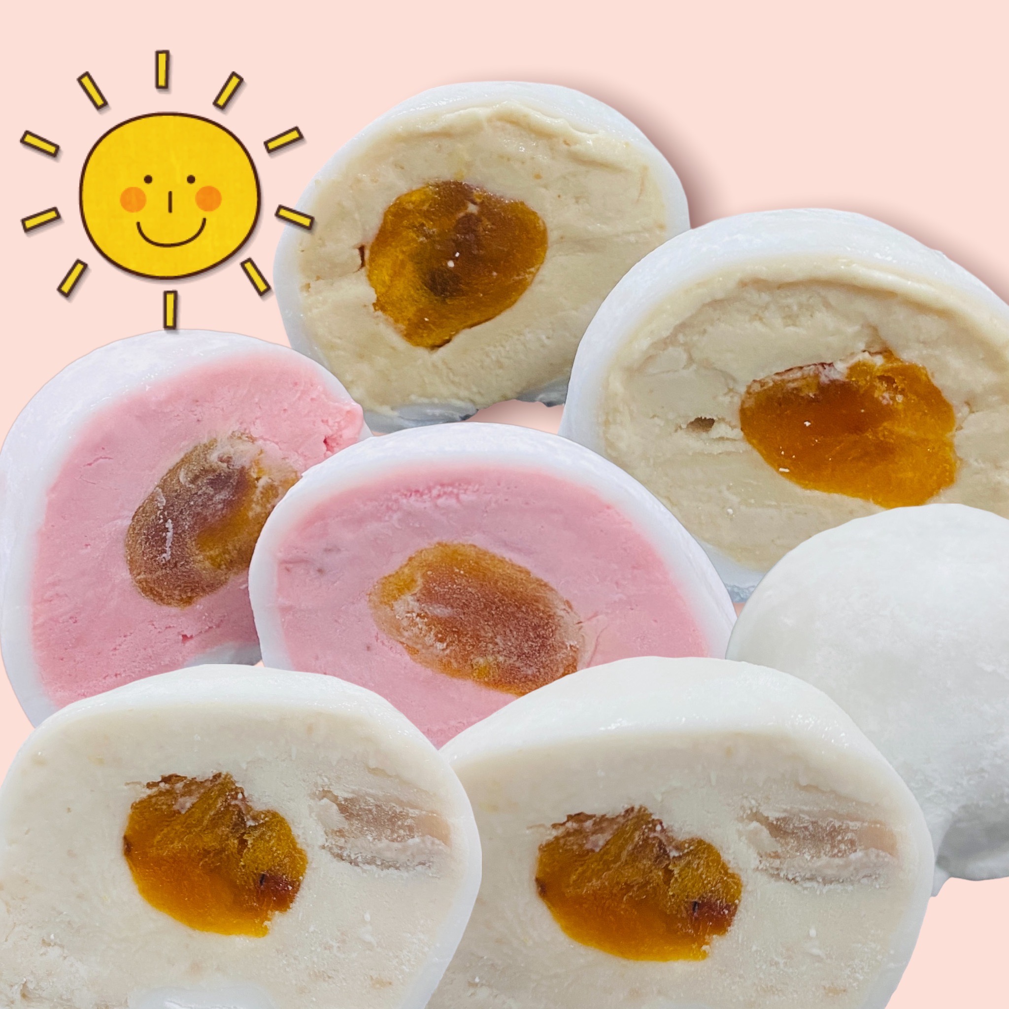 柿柿圓滿/綜合麻糬冰淇淋/18入/免運~預計12月供貨