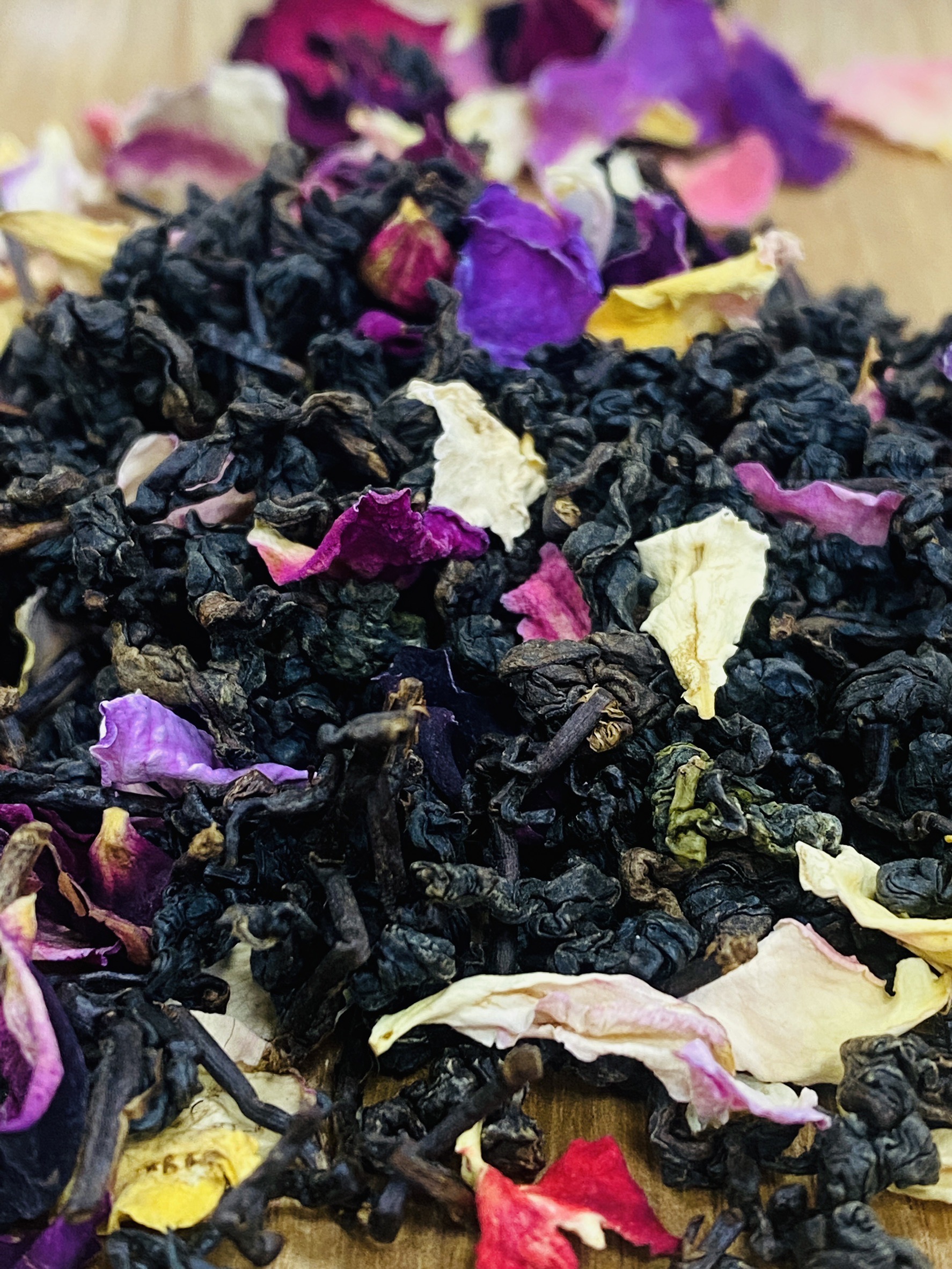 阿里山小葉種紅烏龍&玫瑰花茶