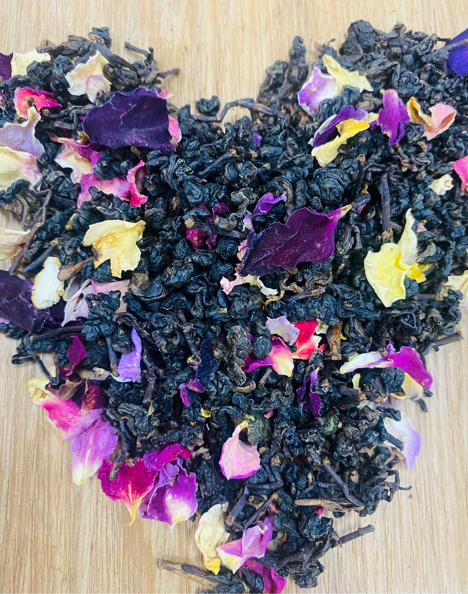 阿里山小葉種紅烏龍&玫瑰花茶