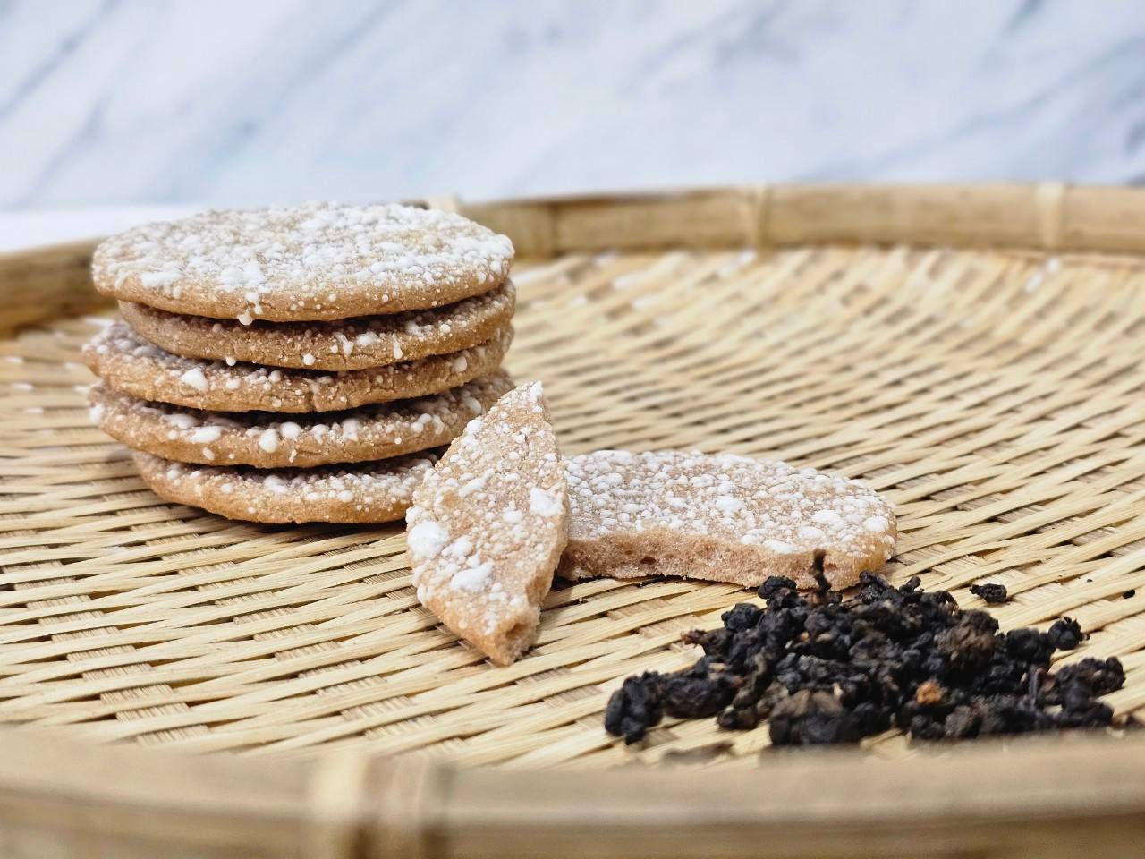 茶燒米菓-蜜香紅茶(雪花)