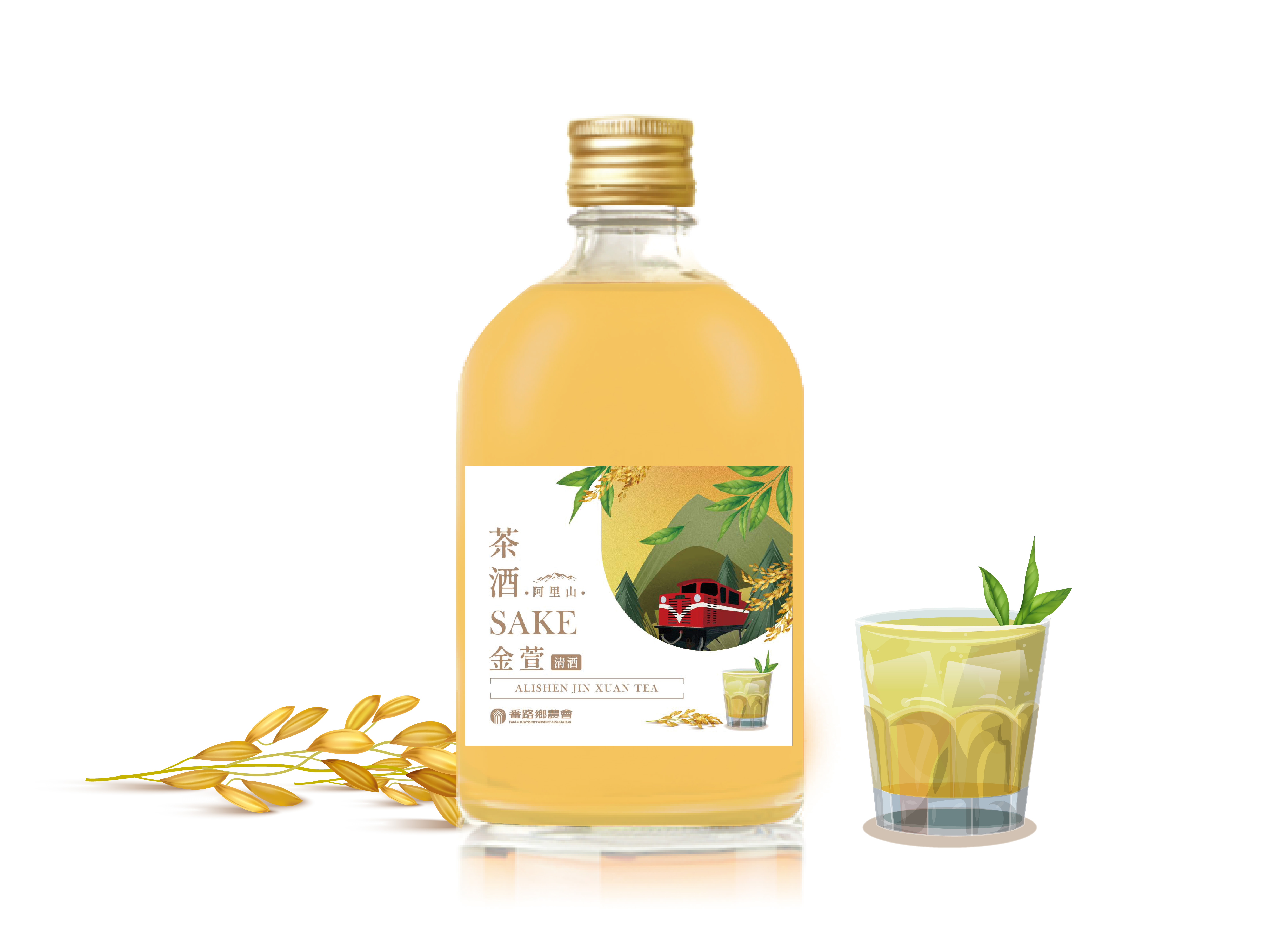 阿里山茶酒系列-金萱清酒