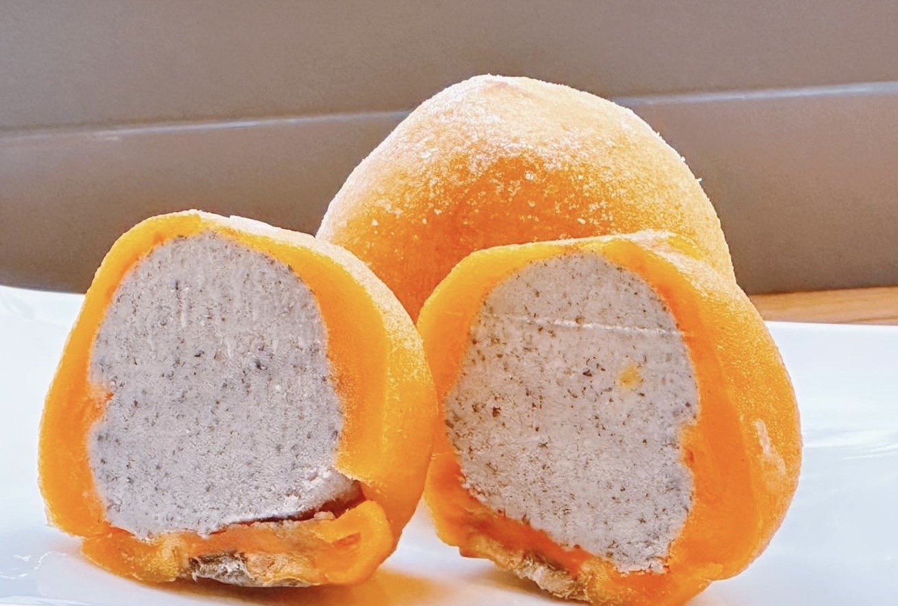 芝麻柿果子冰淇淋禮盒8入(免運)~預計11月底供貨