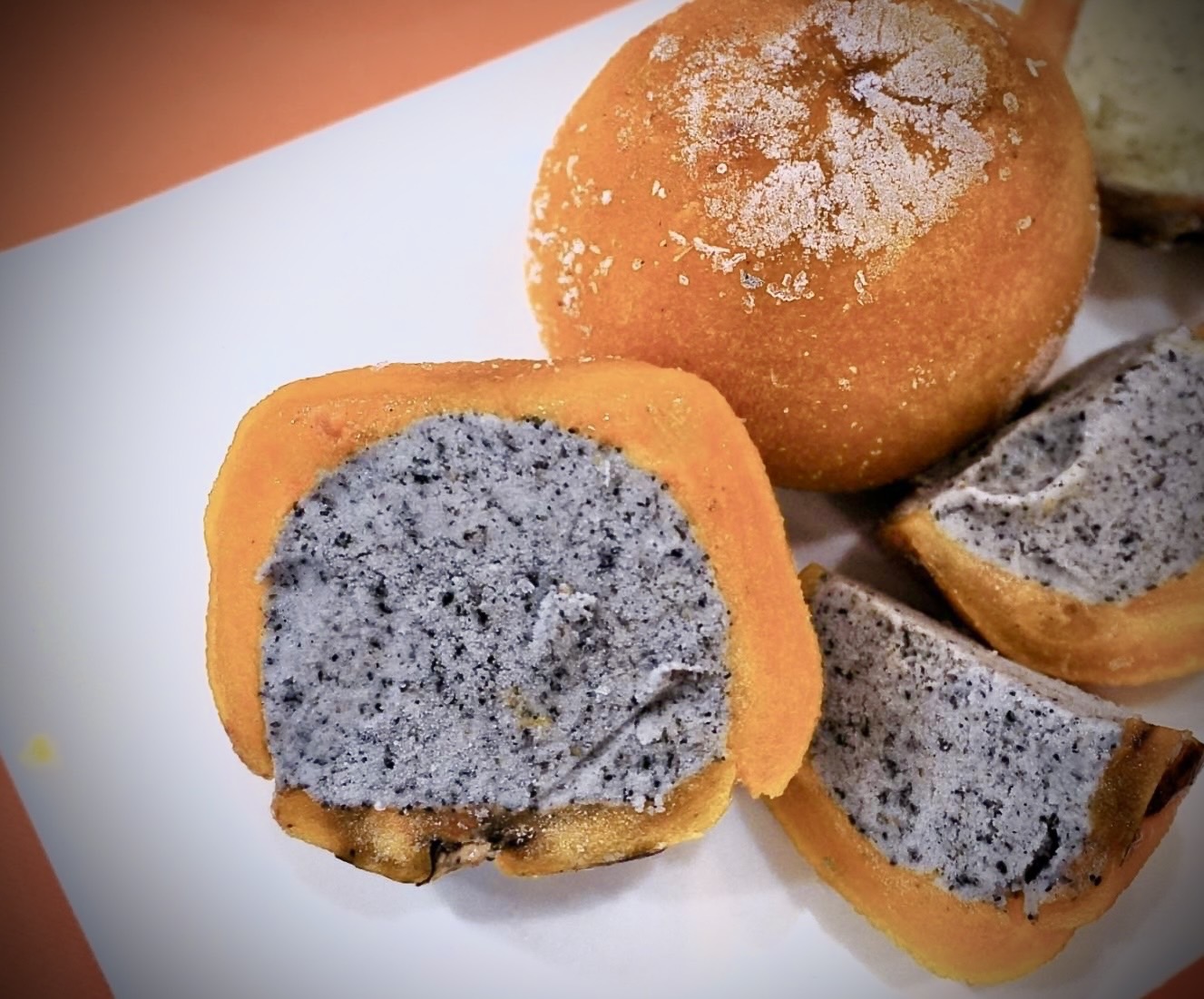 芝麻柿果子冰淇淋禮盒8入(免運)~預計11月底供貨